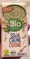 Quantité de sucre dans Soja Creme