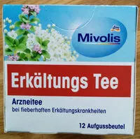 入っている砂糖の量 Erkältungs Tee Arzneitee