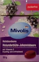 Quantité de sucre dans Halsbonbons Holunderblüte-Johannisbeere