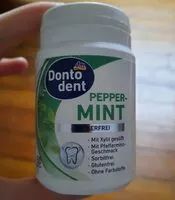 Suhkru kogus sees Kaugummi Peppermint mit Xylit