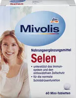 入っている砂糖の量 Nahrungsergänzungsmittel Selen