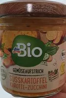 Количество сахара в Gemüseaufstrich Süßkartoffel-Karotte-Zucchini