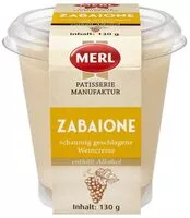Suhkru kogus sees Zabaione