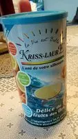 Sucre et nutriments contenus dans Kriss laure