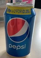 Suhkru kogus sees Pepsi