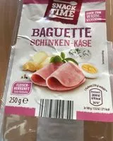 Jumlah gula yang masuk Belegtes Baguette - Schinken-Käse