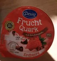 Amount of sugar in Frucht Quark mit Schokoraspeln Erdbeere