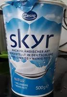Amount of sugar in Skyr Natur