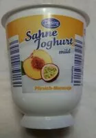 Suhkru kogus sees Sahnejoghurt mild Pfirsich-Maracuja