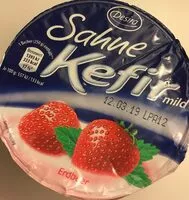 Amount of sugar in Sahne-Kefir mild Erdbeer