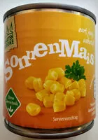 İçindeki şeker miktarı Sonnenmais Mini-Pack