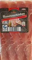 Sokerin määrä sisällä Bauernschinken, luftgetrocknet