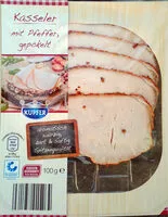 Zuckermenge drin Kasseler mit Pfeffer