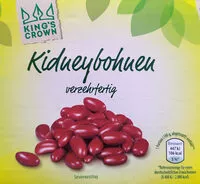 含糖量 Kidney Bohnen