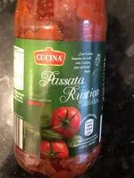 入っている砂糖の量 Passata Rustica Basilikum