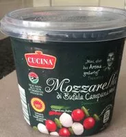 入っている砂糖の量 Mozzarella di bufala campana