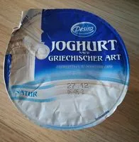 Amount of sugar in Joghurt grec