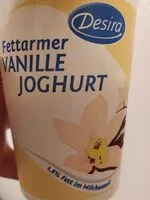 Amount of sugar in Vanille joghurt