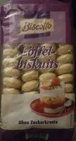 Cantidad de azúcar en Löffelbiskuits