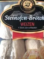 入っている砂糖の量 Steinofen Brötchen