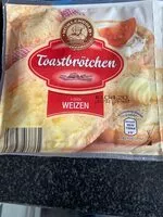 入っている砂糖の量 Toastbrotchen