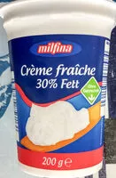 Zucker und Nährstoffe drin Milfina