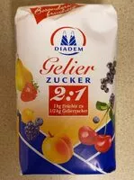 Şeker ve besinler Gelierzucker