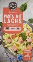 入っている砂糖の量 Pasta mit Lachs, tiefgefroren