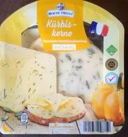 चीनी की मात्रा Französische Schnittkäsezubereitung mit Kürbislernen
