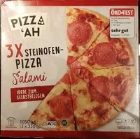 Zucker und Nährstoffe drin Pizza ah