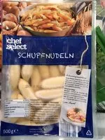 Jumlah gula yang masuk Schupfnudeln