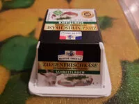 चीनी की मात्रा Ziegenfrischkäse mit Schnittlauch