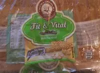 入っている砂糖の量 VITAL AND FIT MEHRKORNBROT
