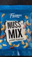 Zucker und Nährstoffe drin The snack nut company