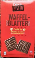 Jumlah gula yang masuk Waffelblätter Zartbitter