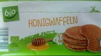 入っている砂糖の量 Honigwaffeln
