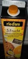 入っている砂糖の量 5-Frucht Mehrfruchtdirektsaft