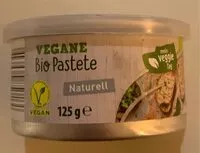 Zuckermenge drin Vegane Bio Pastete Naturell
