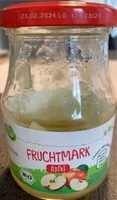 入っている砂糖の量 Fruchtmark Apfel