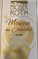 Suhkru kogus sees Mousse au Chocolat Weiss