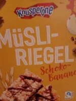 Amount of sugar in Müsliriegel Schoko Banane