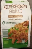 入っている砂糖の量 Kichererbsen-Fusilli
