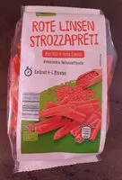 入っている砂糖の量 Rote-Linsen-Strozzapreti