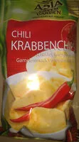 Zuckermenge drin Krabbenchips - Chili