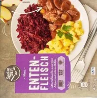 Zuckermenge drin Menü - Entenfleisch