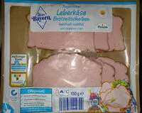 Suhkru kogus sees Leberkäse Brotzeitscheiben