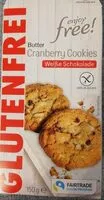 Количество сахара в Cranberry Cookies
