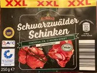 Suhkru kogus sees Schwarzwälder Schinken