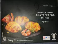 Quantité de sucre dans Blätterteig-Minis - Garnele & Tomate