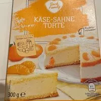 Jumlah gula yang masuk Käse Sahne Torte